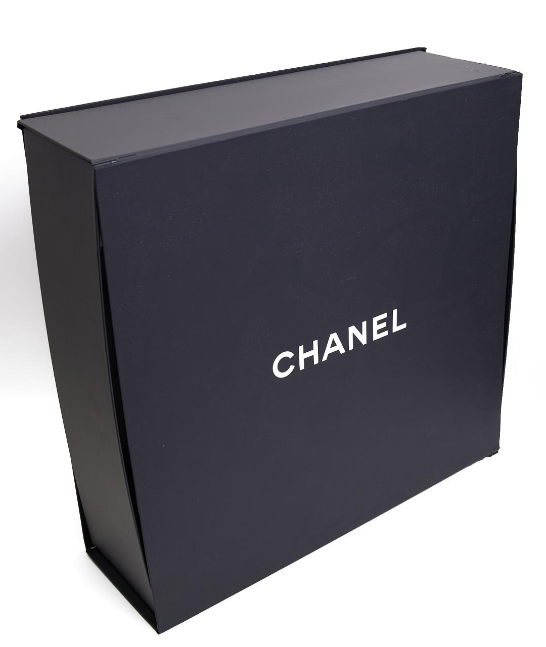 CHANEL Белая тканевая пляжная сумка, фото 8