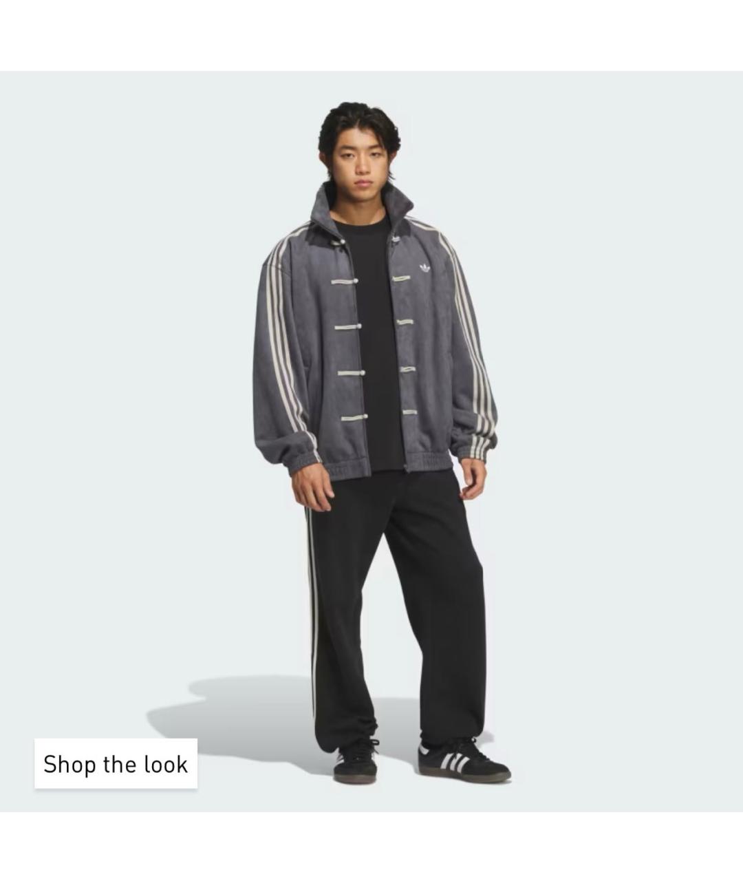 ADIDAS Серая полиэстеровая куртка, фото 8