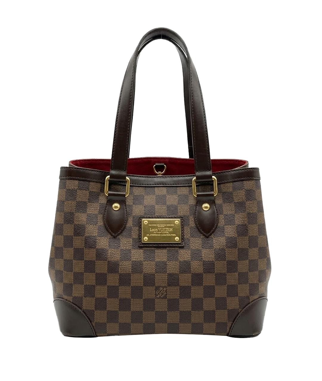 LOUIS VUITTON Коричневая сумка тоут, фото 1