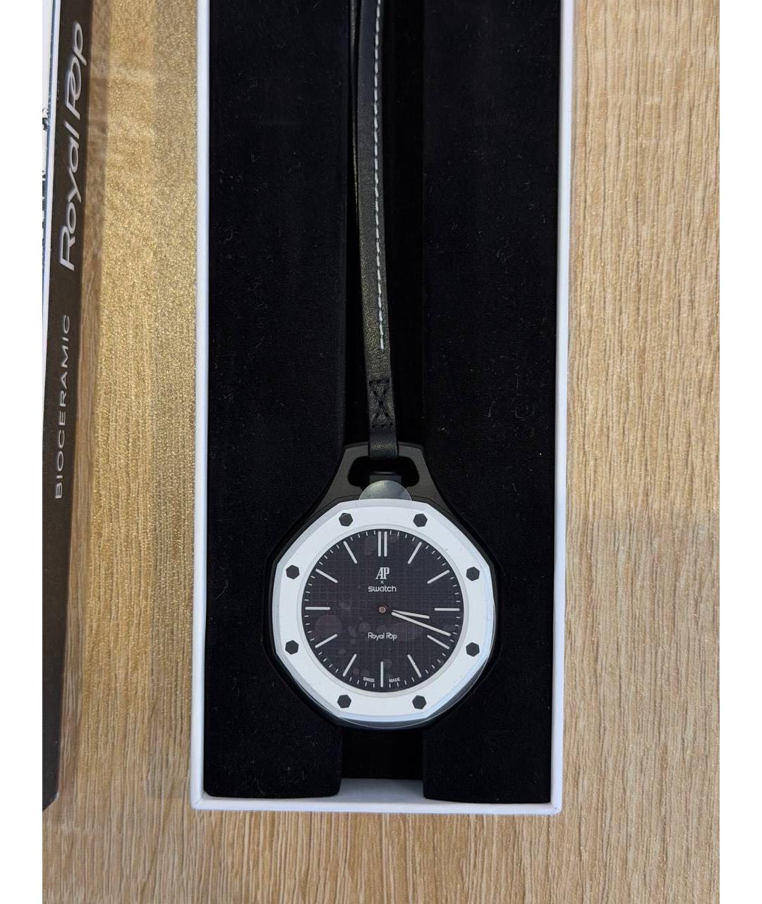 Swatch Черные часы, фото 5