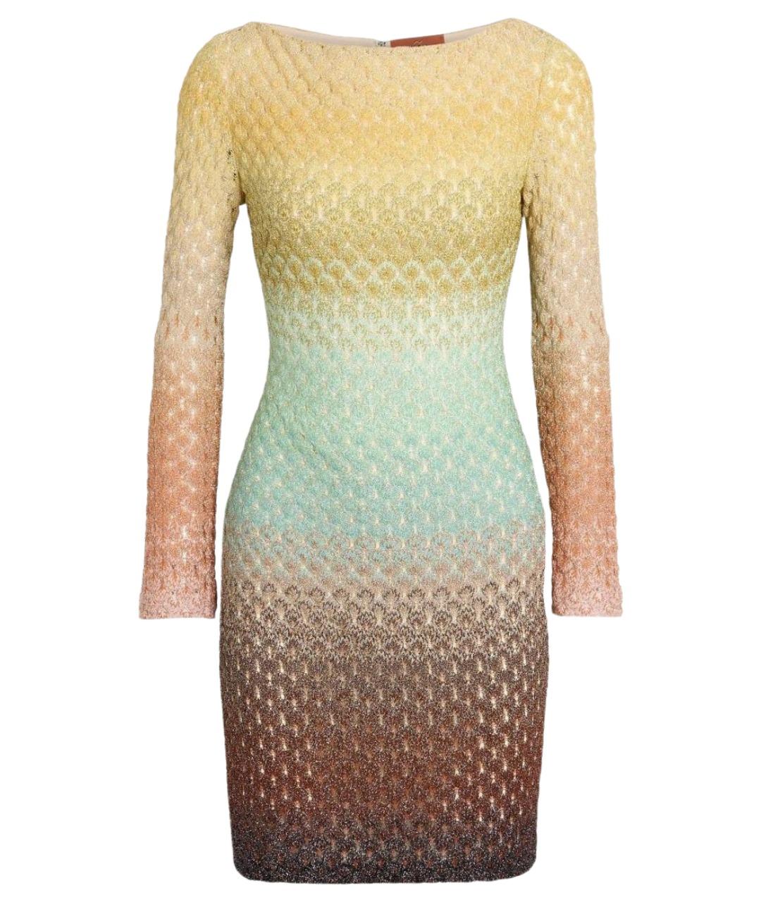 MISSONI Мульти вискозное платье, фото 1