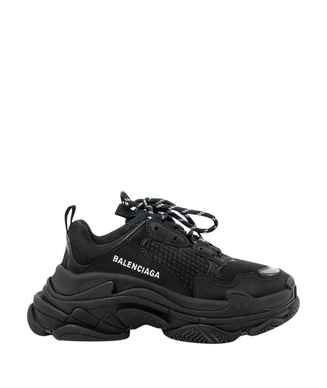 BALENCIAGA Черные кроссовки, фото 1
