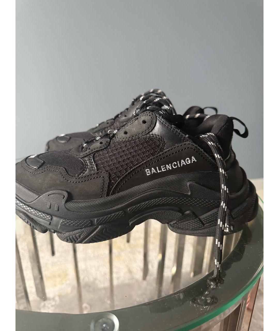 BALENCIAGA Черные кроссовки, фото 2