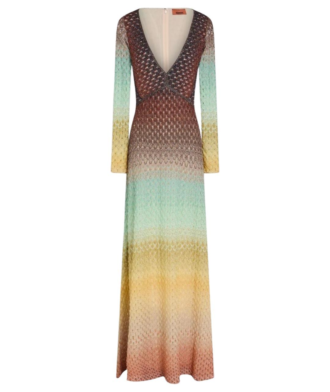 MISSONI Мульти вискозное платье, фото 1