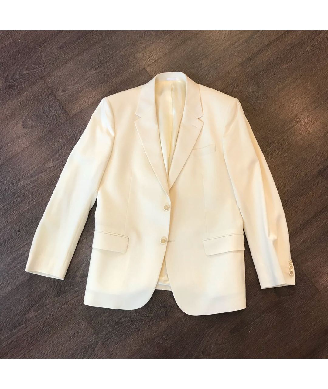 ALEXANDER MCQUEEN Белый шерстяной пиджак, фото 7