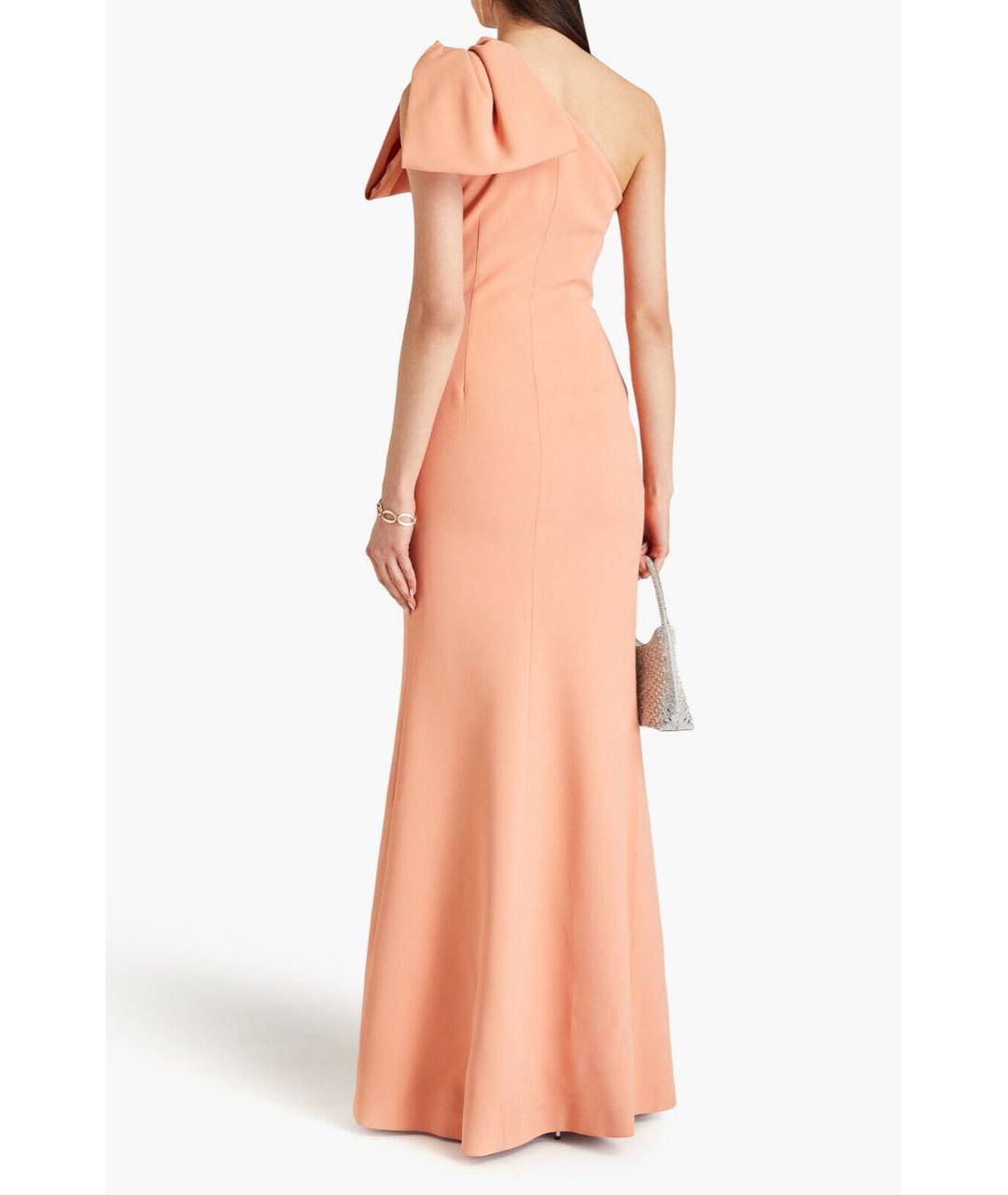 ELIE SAAB Розовое полиэстеровое вечернее платье, фото 2