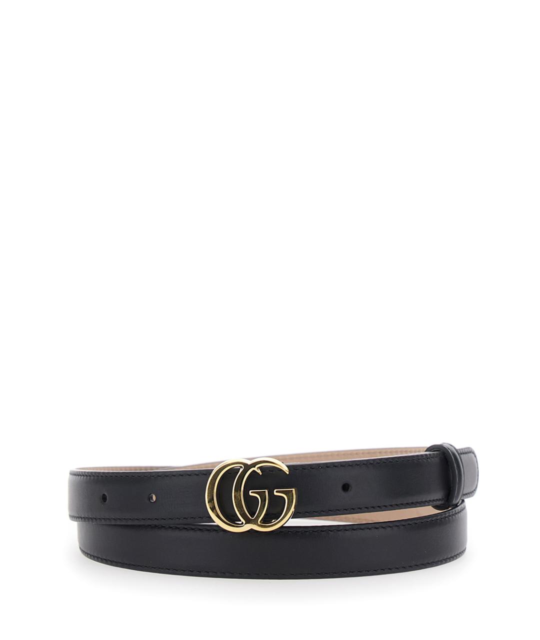 GUCCI Черный ремень, фото 1