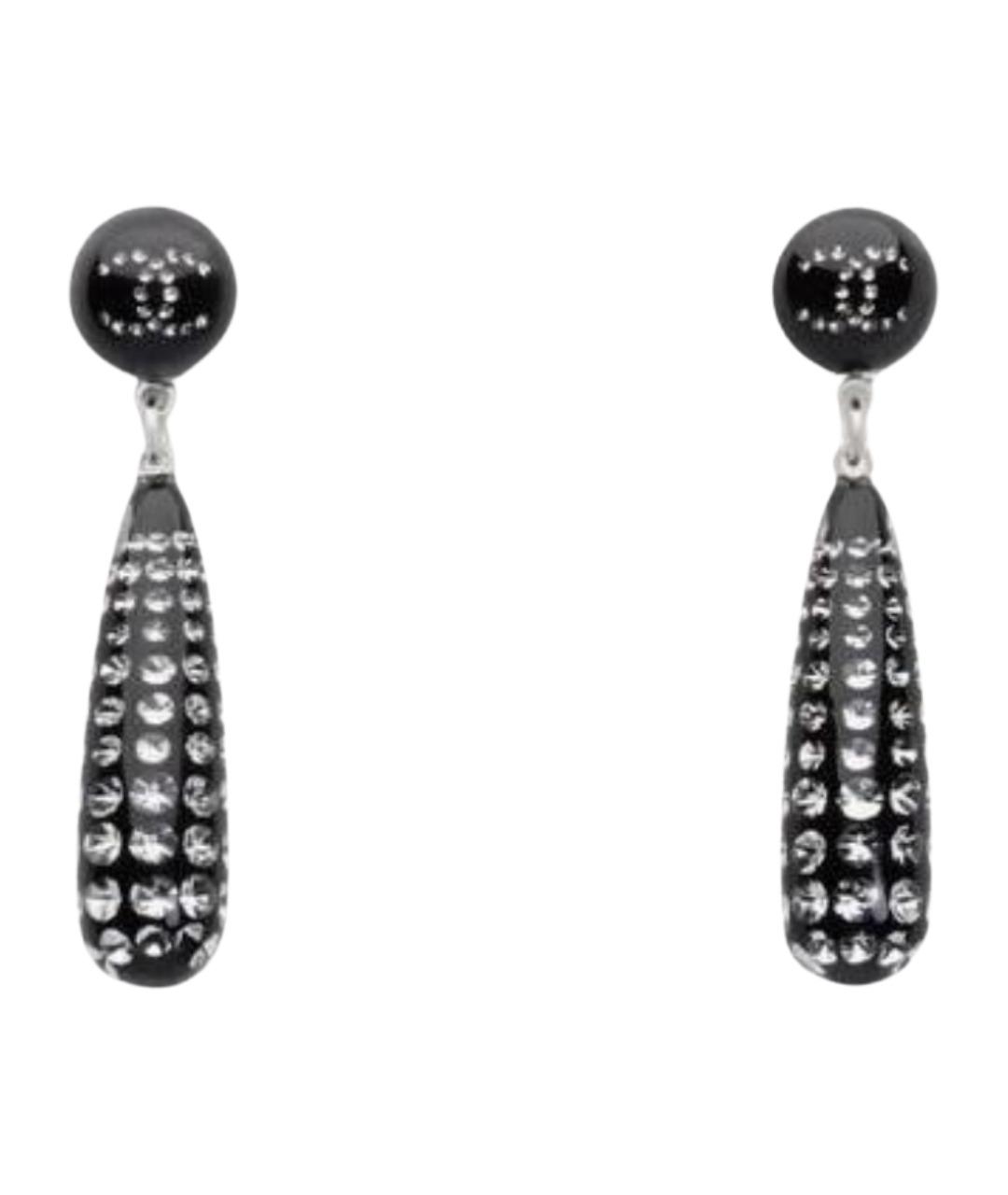 CHANEL Серебряные серьги, фото 1