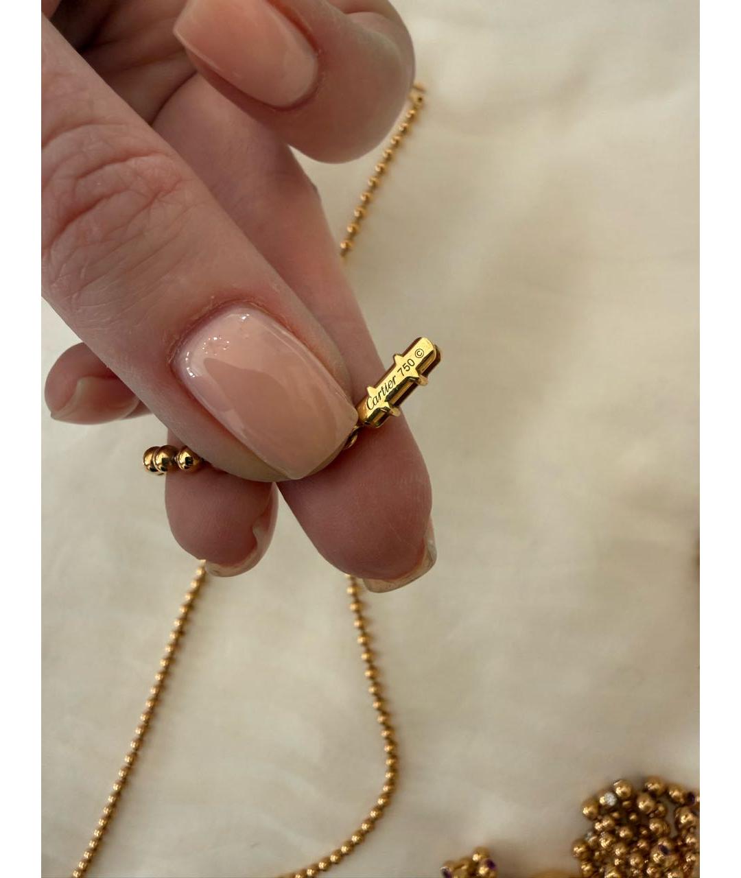 CARTIER Золотой комплект из желтого золота, фото 8