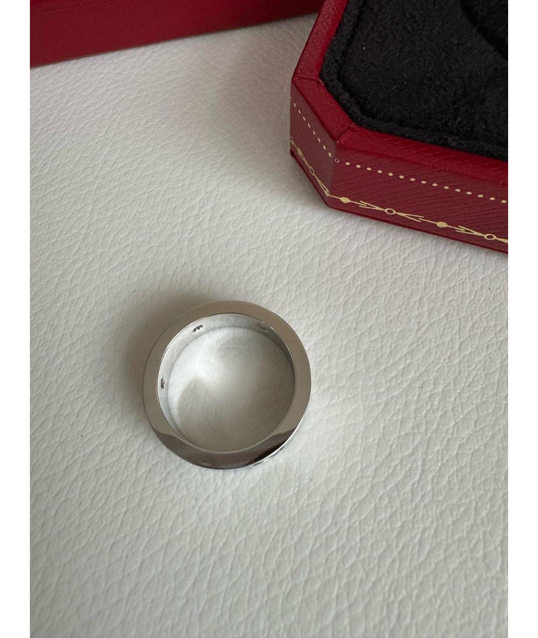 CARTIER Серебряное кольцо из белого золота, фото 8