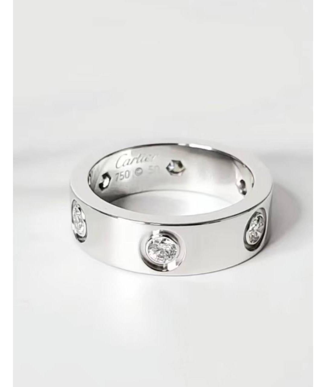 CARTIER Серебряное кольцо из белого золота, фото 9