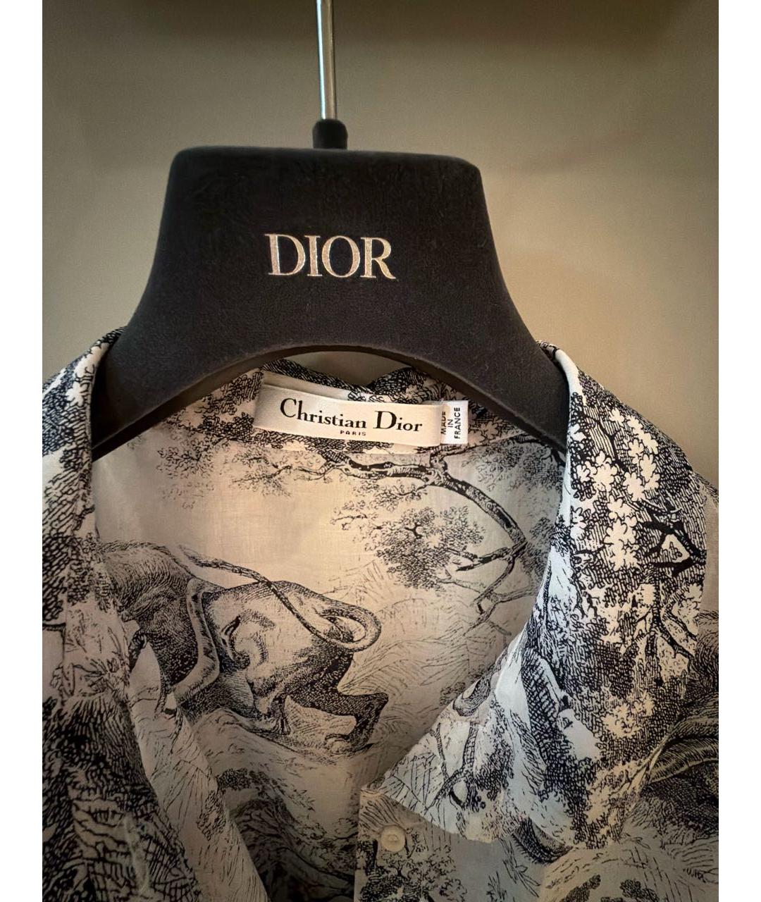 CHRISTIAN DIOR Хлопковое повседневное платье, фото 3