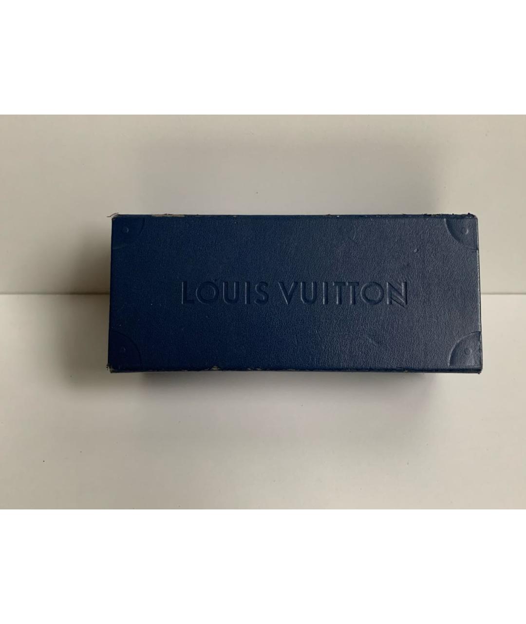 LOUIS VUITTON Черные пластиковые солнцезащитные очки, фото 6