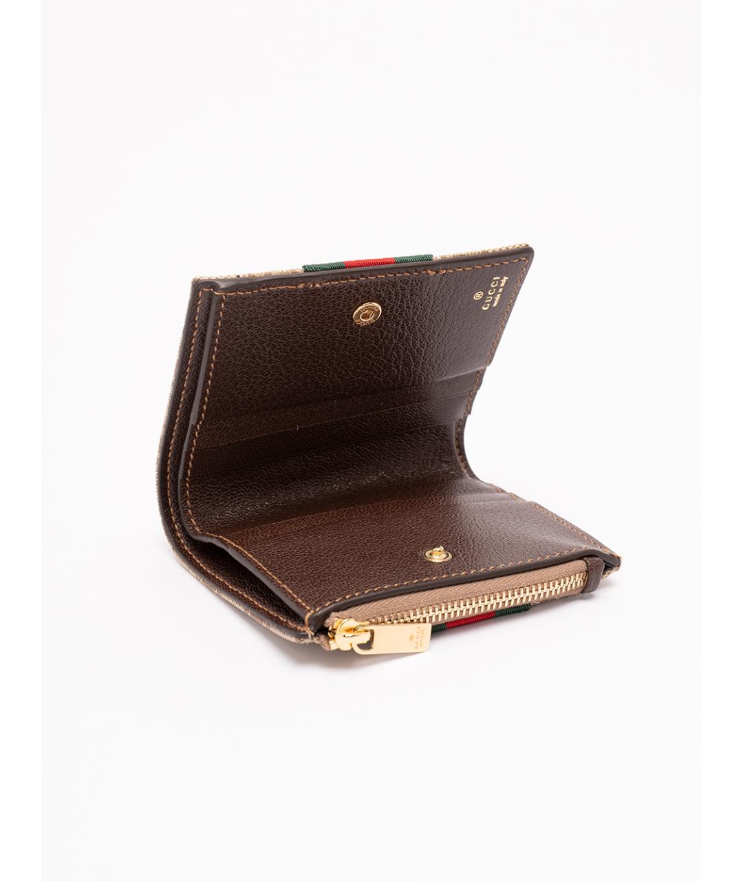 GUCCI Бежевый кошелек, фото 5