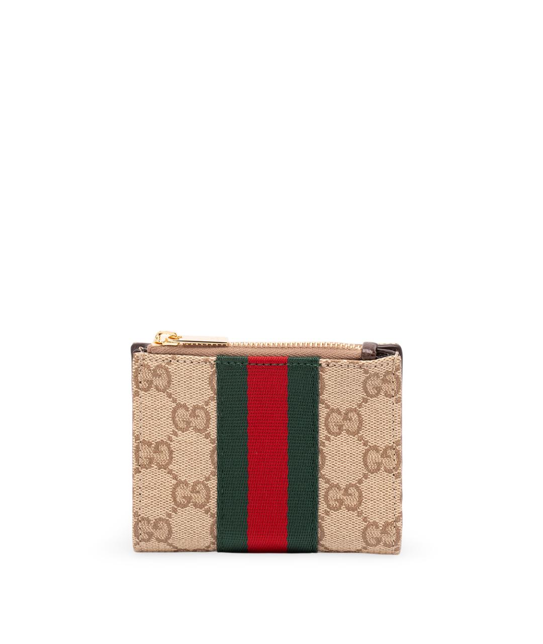 GUCCI Бежевый кошелек, фото 1