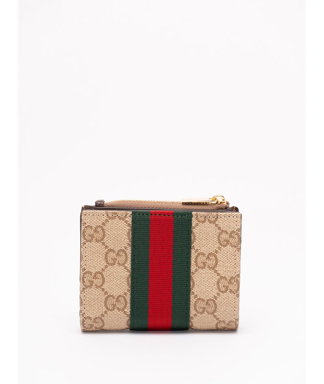 GUCCI Бежевый кошелек, фото 2
