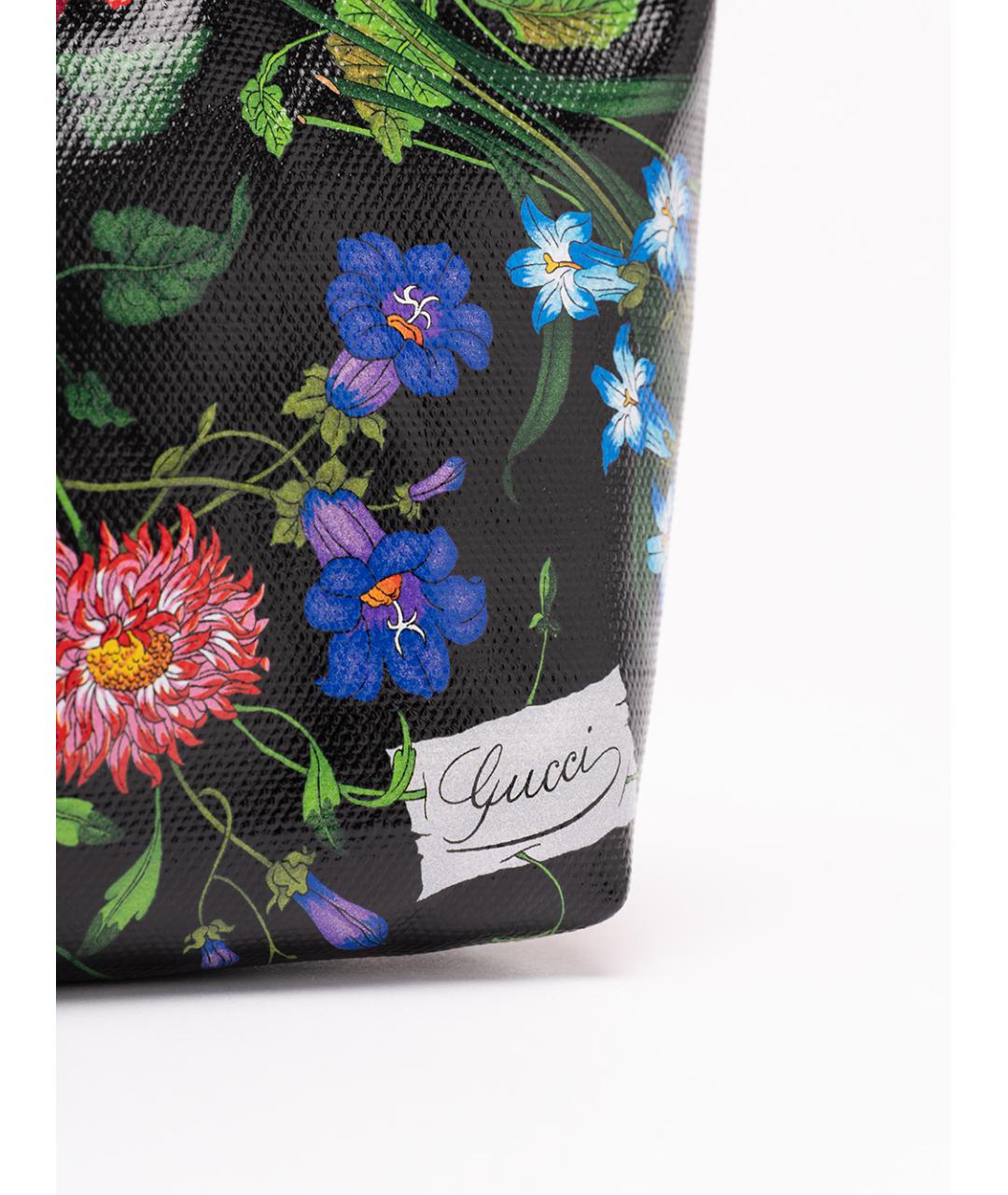 GUCCI Черная хлопковая сумка через плечо, фото 4