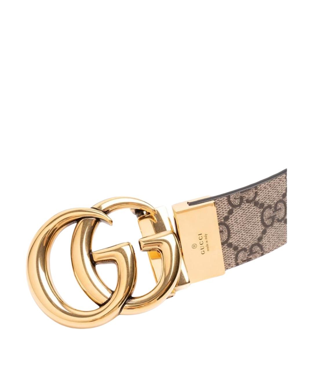 GUCCI Бежевый ремень, фото 2