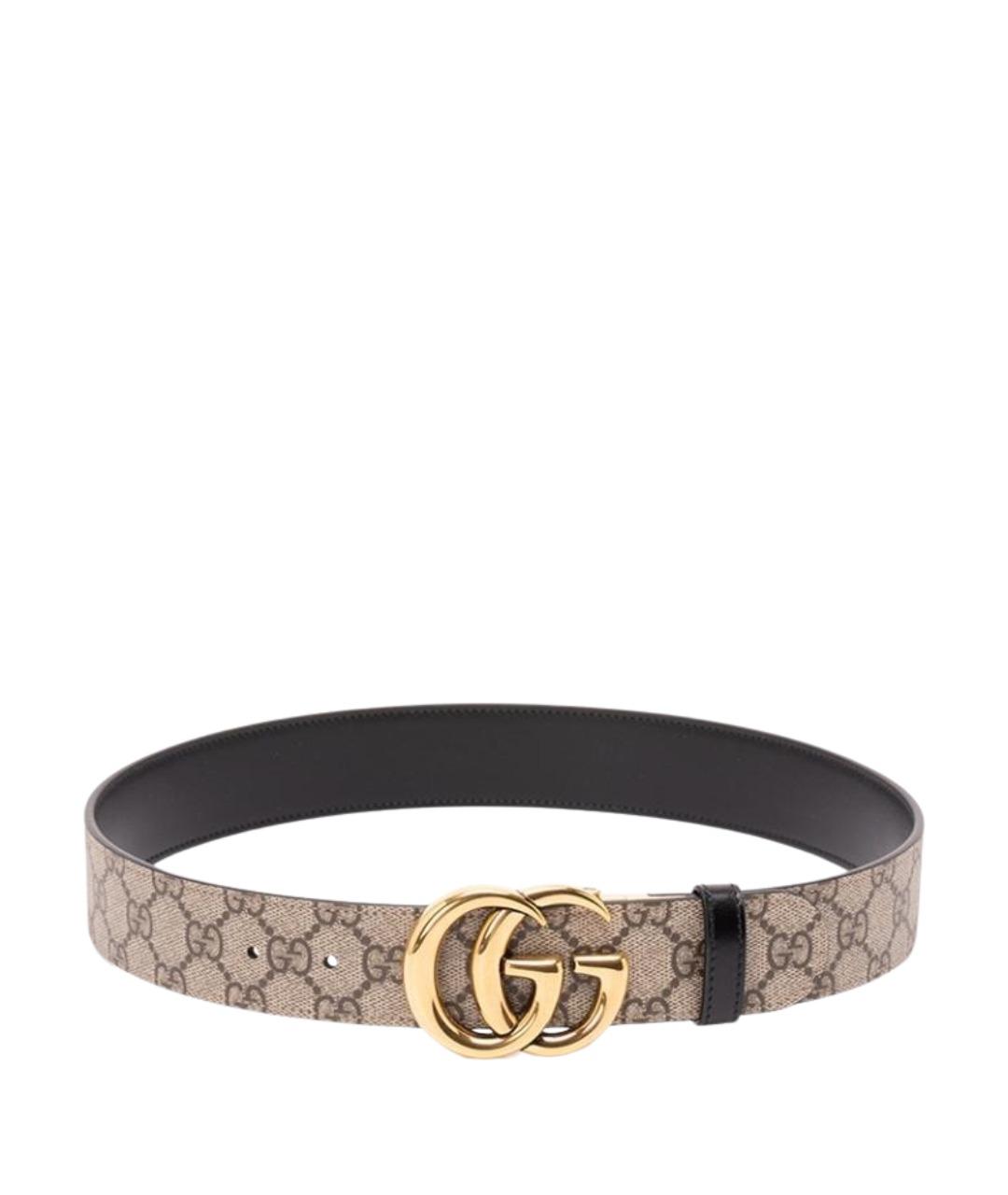 GUCCI Бежевый ремень, фото 1