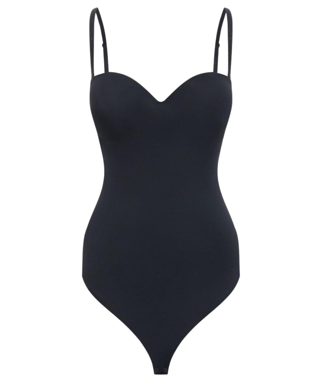 WOLFORD Черное боди, фото 1