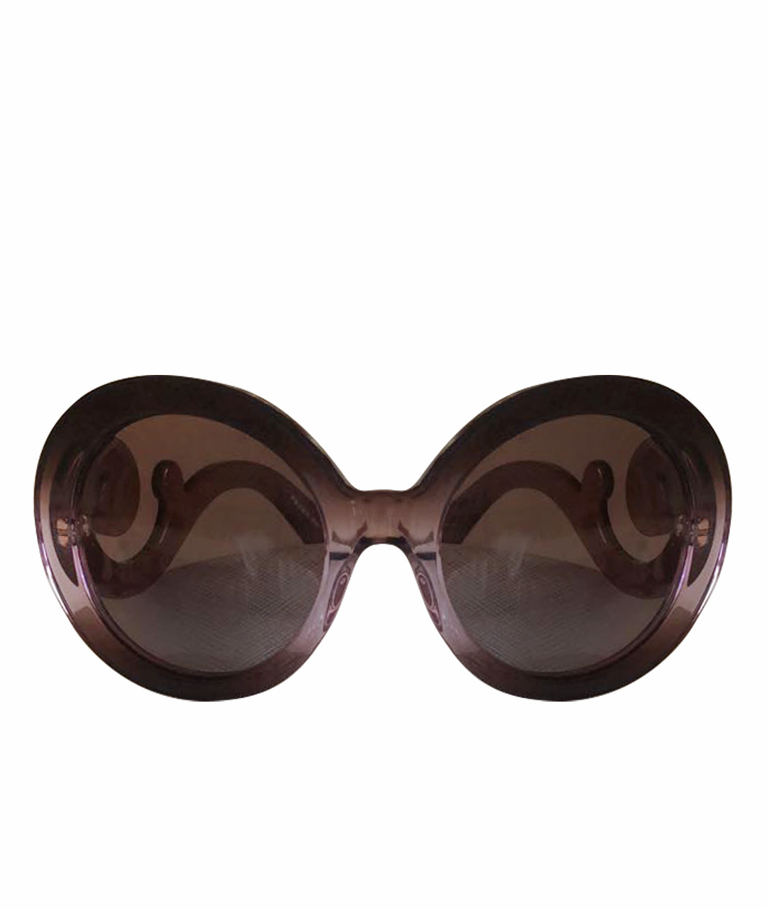 PRADA Фиолетовые пластиковые солнцезащитные очки, фото 1