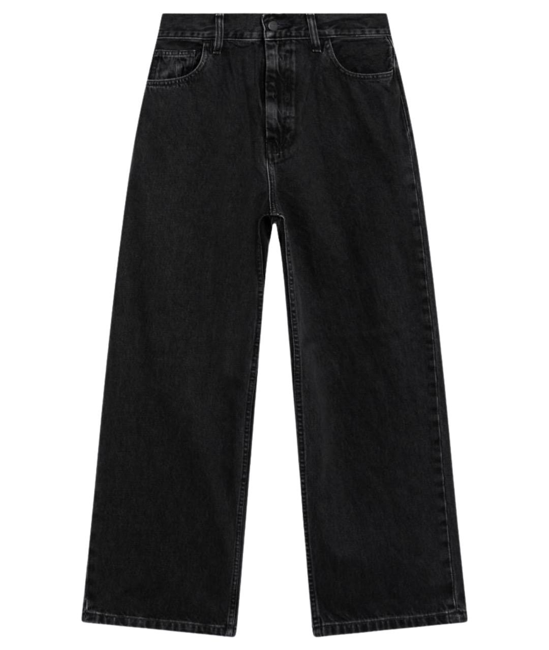 CARHARTT WIP Черные деним прямые брюки, фото 1