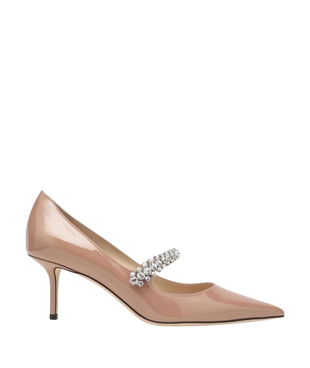 JIMMY CHOO Розовые туфли из лакированной кожи, фото 1
