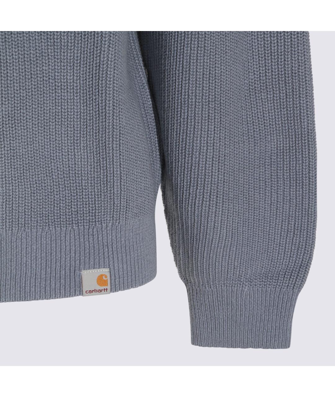 CARHARTT WIP Синий хлопковый джемпер / свитер, фото 4