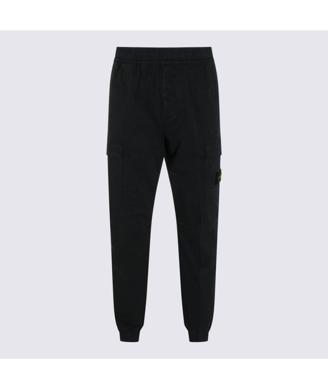 STONE ISLAND Синие повседневные брюки, фото 6
