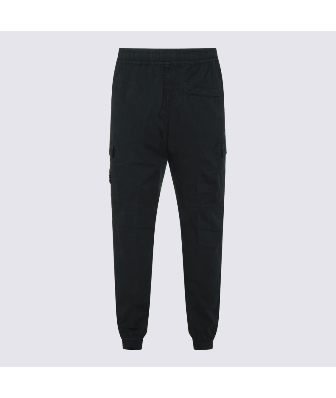 STONE ISLAND Синие повседневные брюки, фото 2