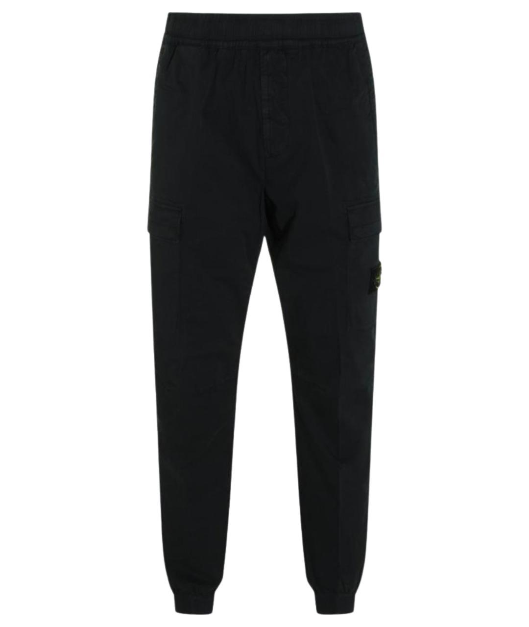 STONE ISLAND Синие повседневные брюки, фото 1