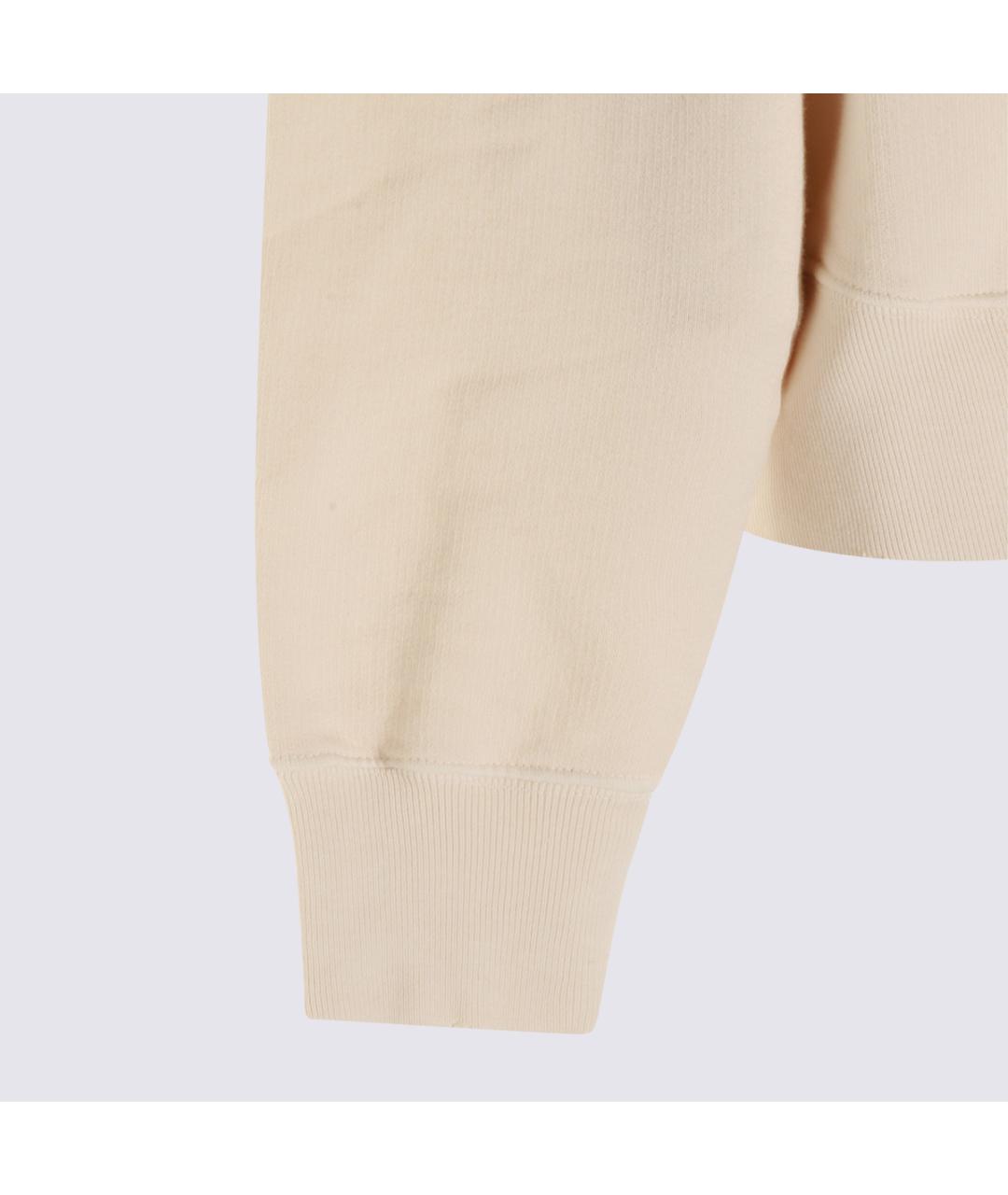 GOLDEN GOOSE DELUXE BRAND Белый хлопковый джемпер / свитер, фото 3