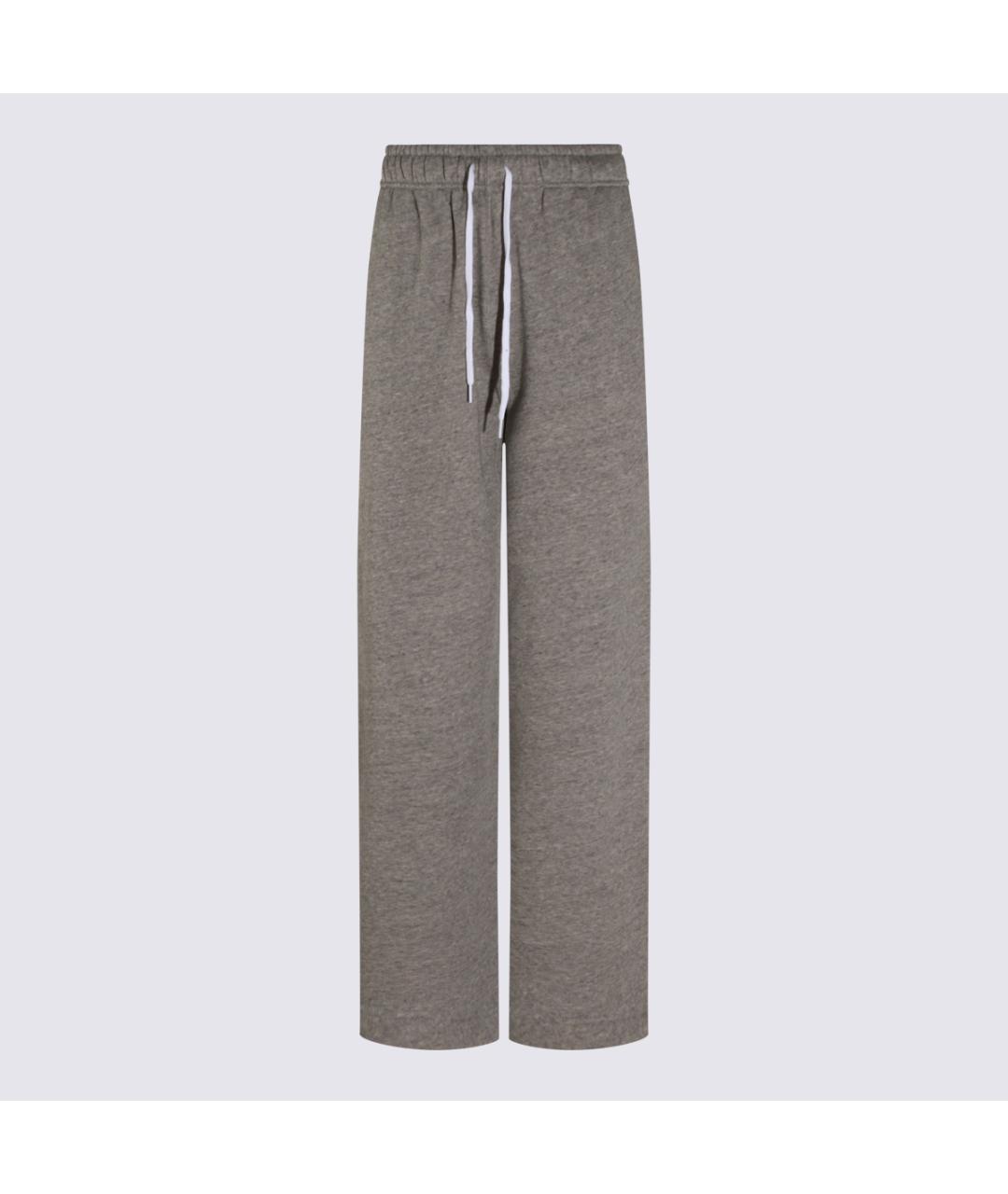 POLO RALPH LAUREN Серые хлопковые прямые брюки, фото 3