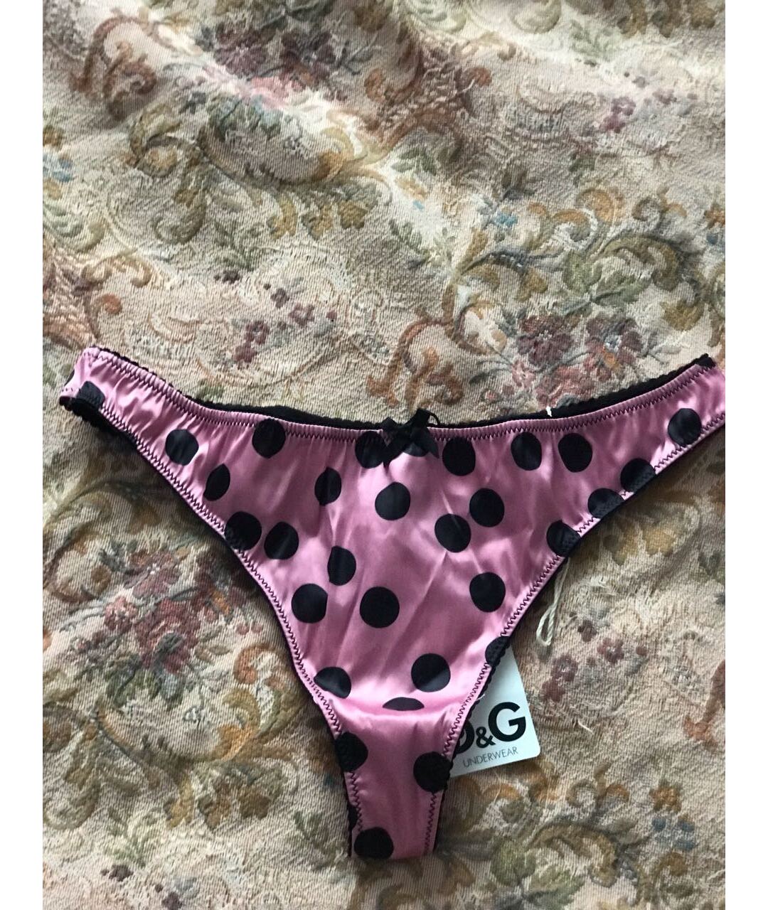 DOLCE & GABBANA UNDERWEAR Розовые трусы, фото 5