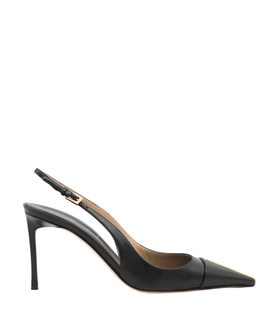 TOM FORD Черные кожаные туфли, фото 1