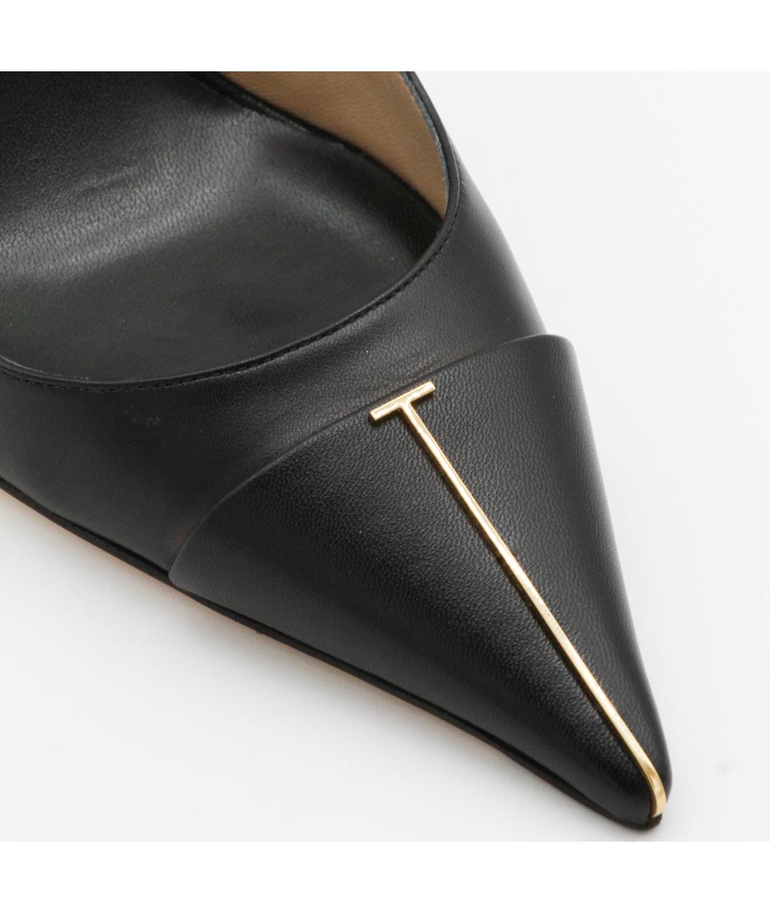 TOM FORD Черные кожаные туфли, фото 5
