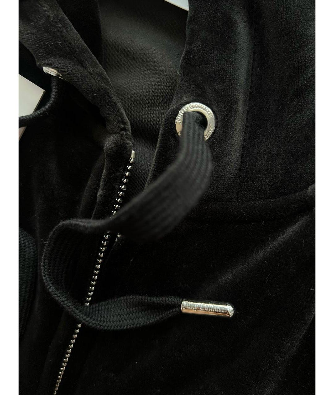 JUICY COUTURE Черный велюровый спортивные костюмы, фото 5