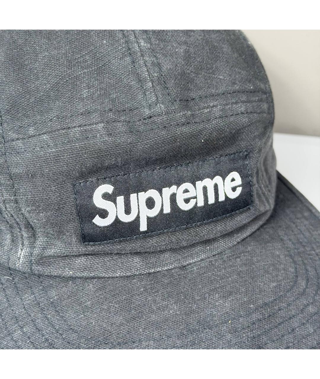 SUPREME Черная кепка/бейсболка, фото 5