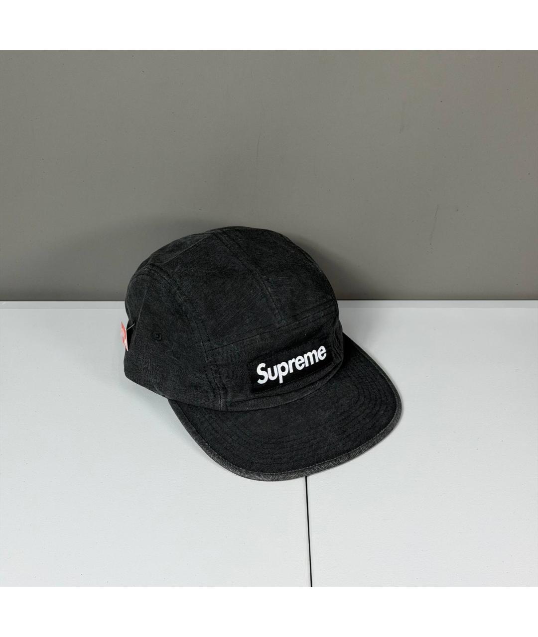 SUPREME Черная кепка/бейсболка, фото 4