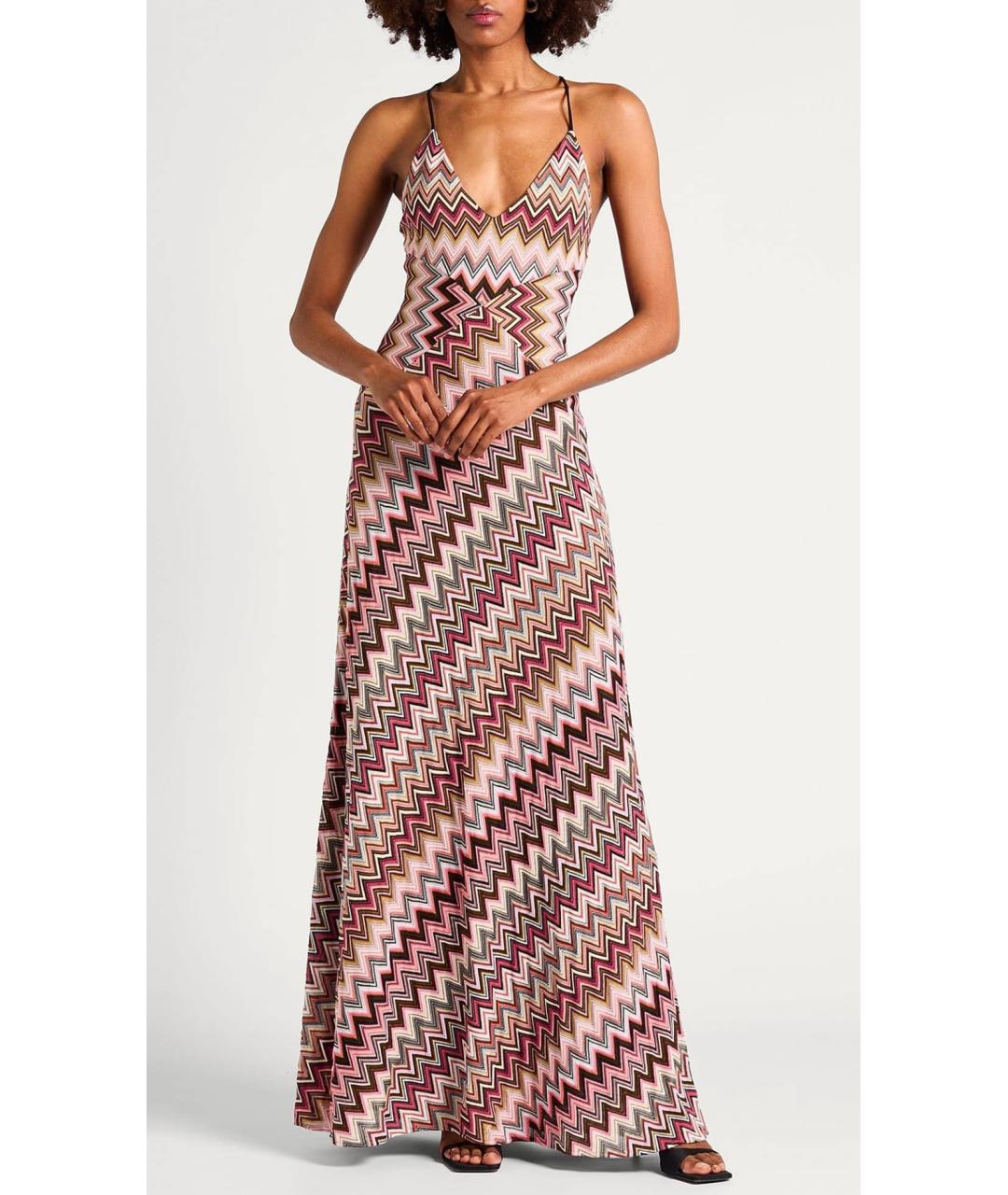 MISSONI Розовый хлопковый сарафан, фото 2