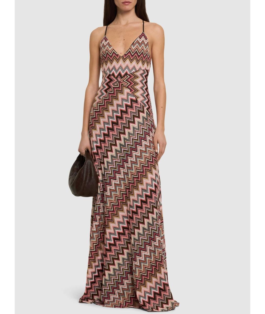 MISSONI Розовый хлопковый сарафан, фото 6