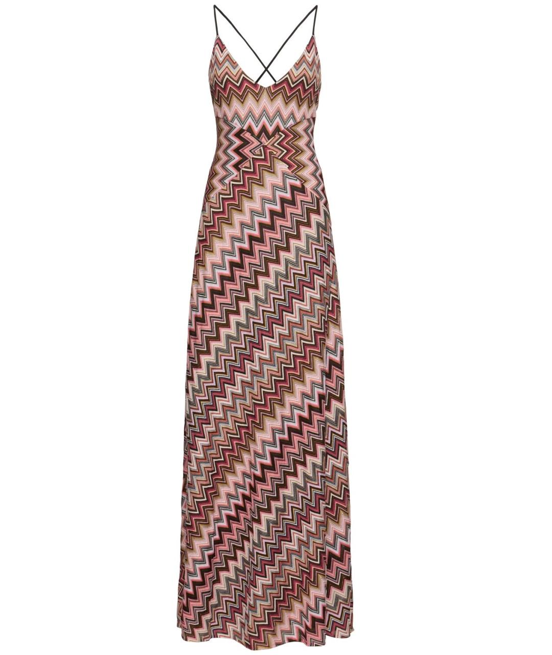 MISSONI Розовый хлопковый сарафан, фото 8