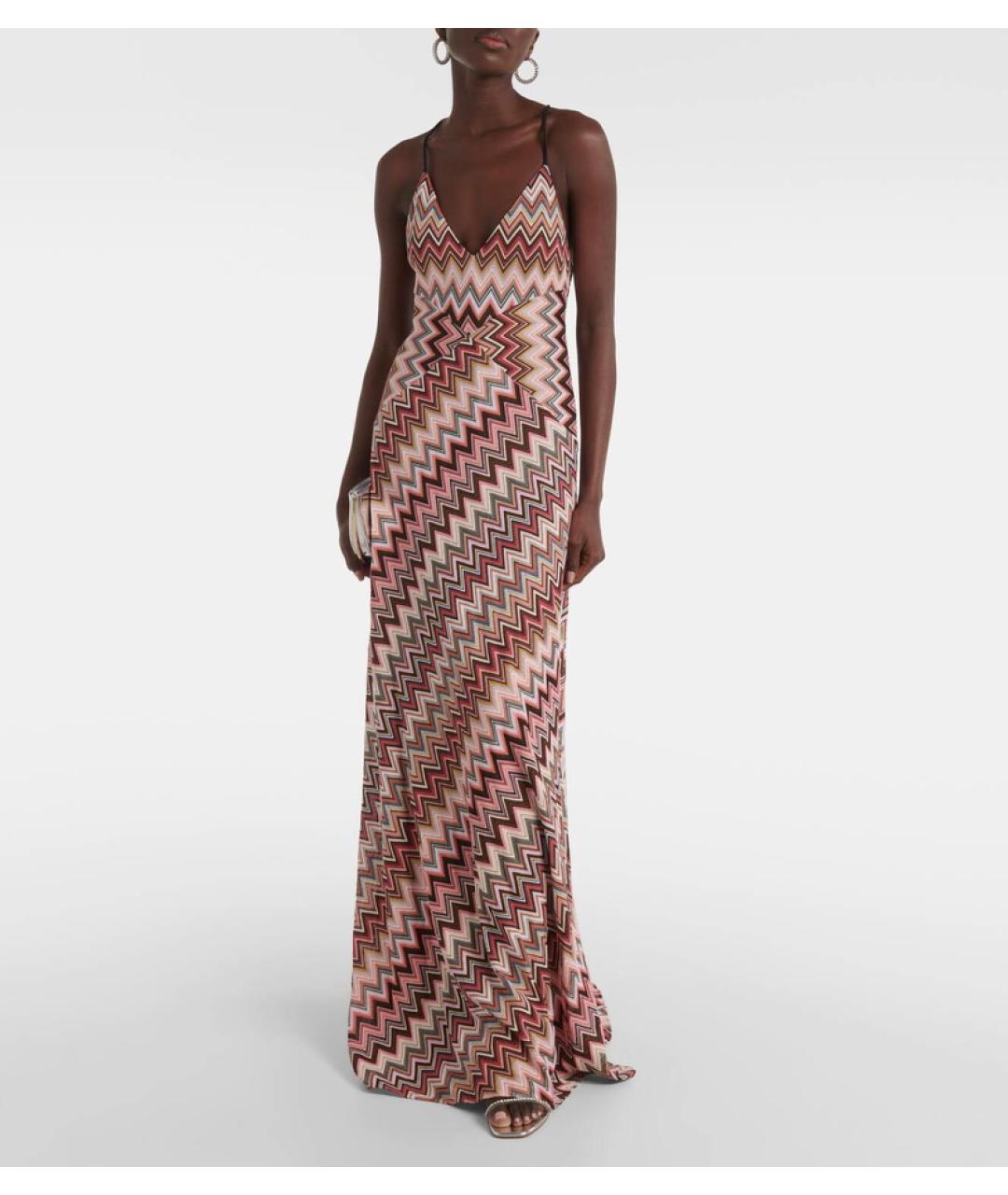 MISSONI Розовый хлопковый сарафан, фото 4