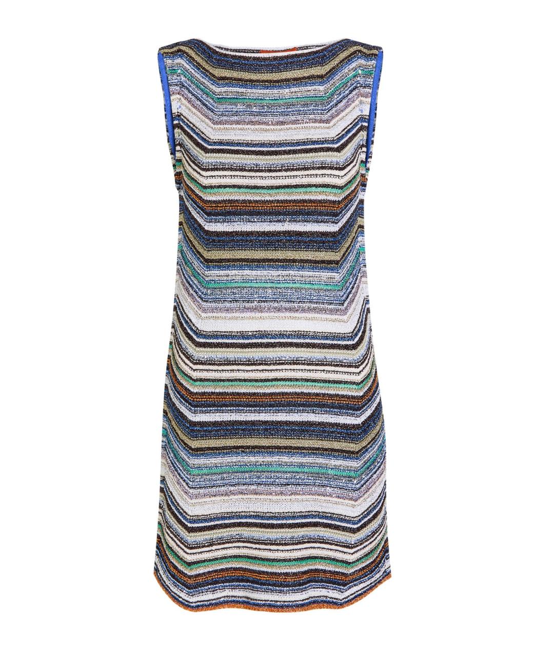 MISSONI Мульти полиамидовое повседневное платье, фото 6