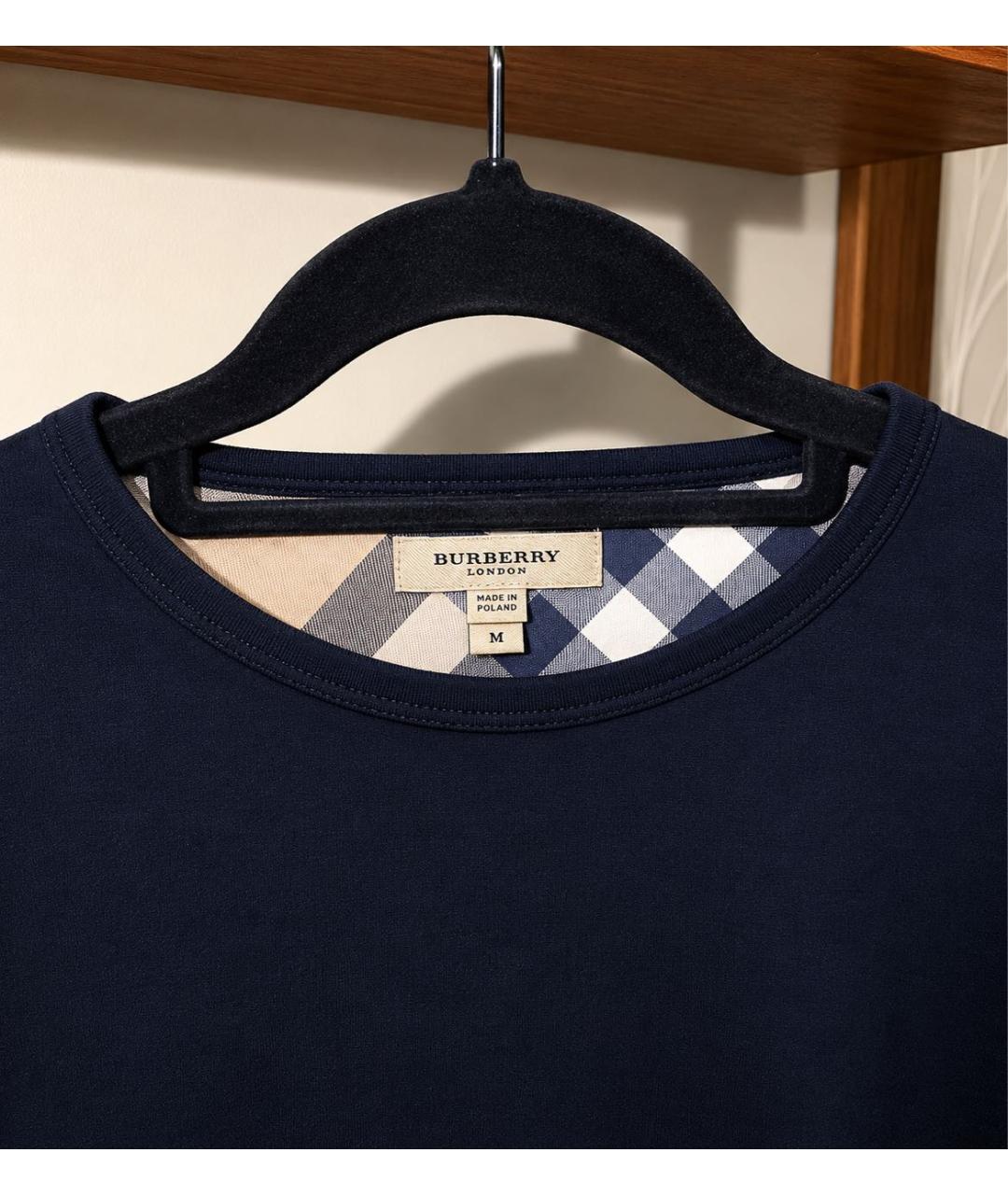 BURBERRY Черный хлопковый джемпер / свитер, фото 2