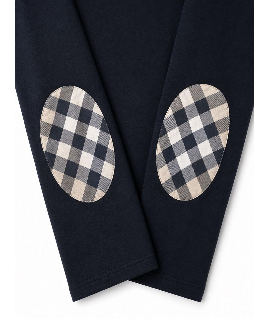 BURBERRY Черный хлопковый джемпер / свитер, фото 3