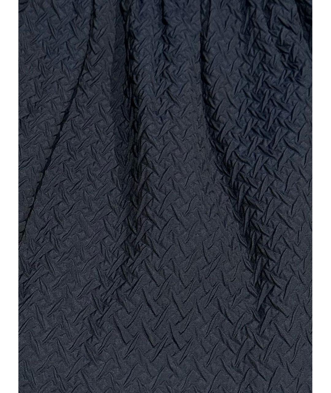 PRADA Темно-синяя юбка мини, фото 4