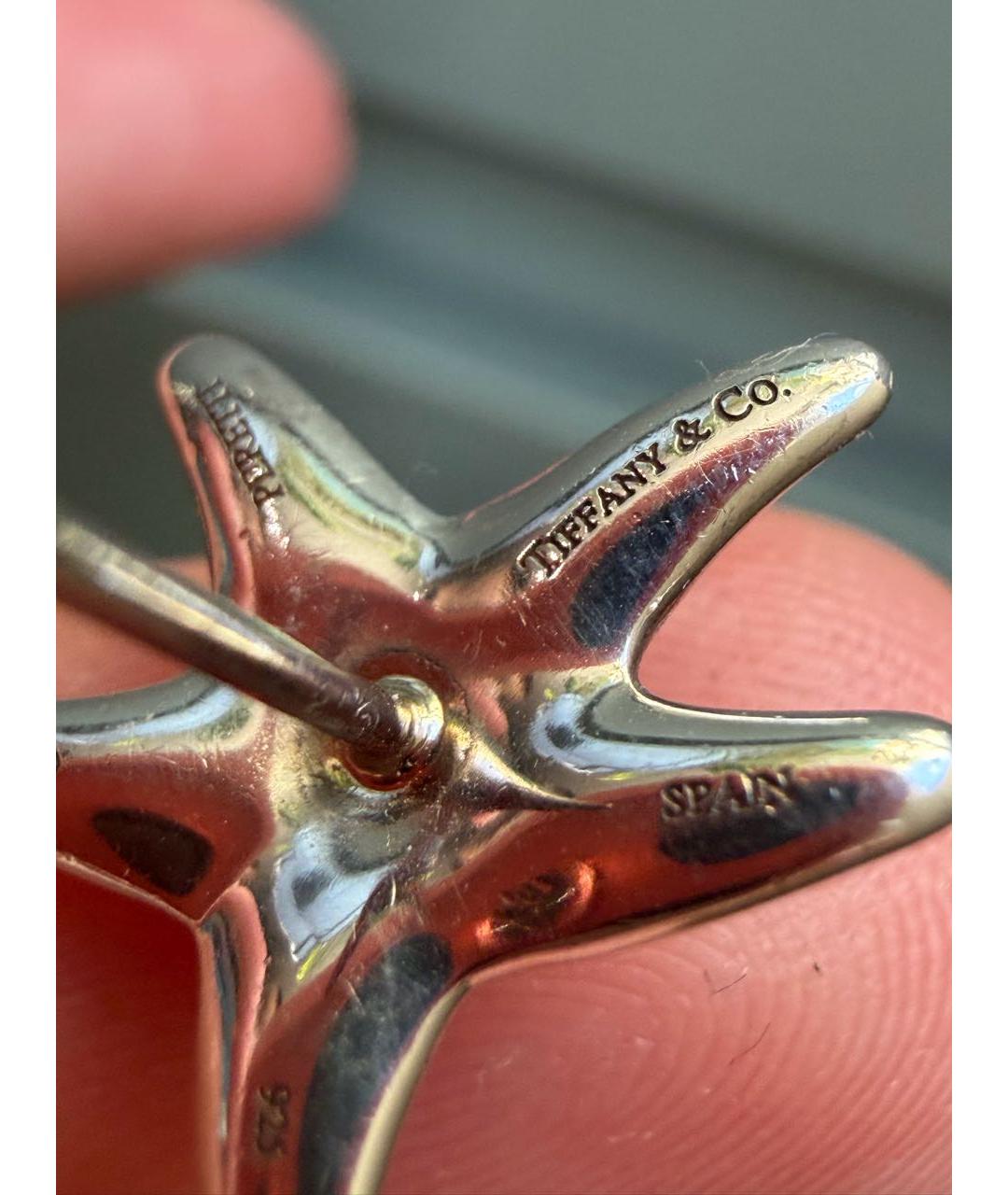 TIFFANY&CO Серебряные серебряные серьги, фото 7