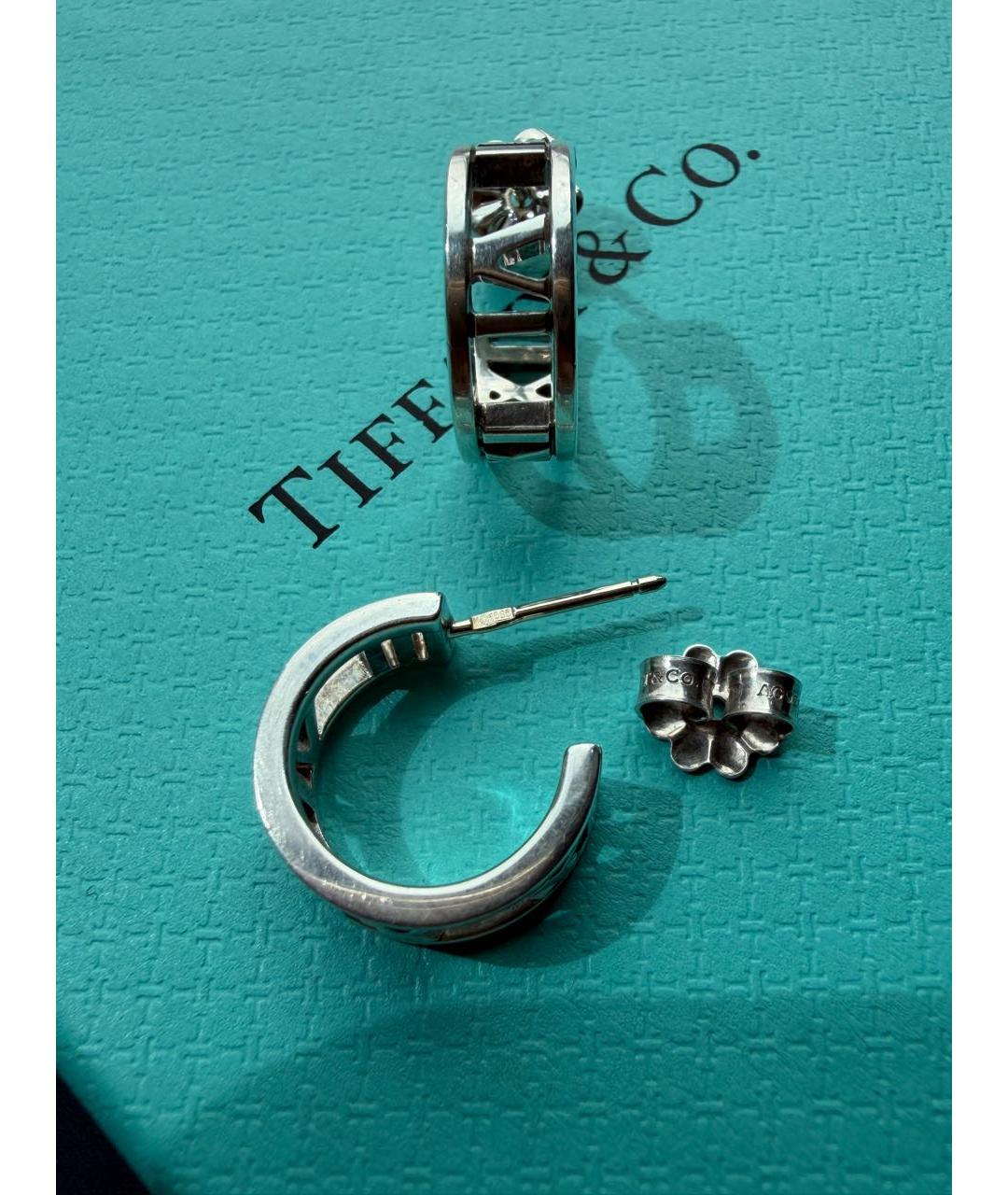 TIFFANY&CO Серебряные серебряные серьги, фото 5