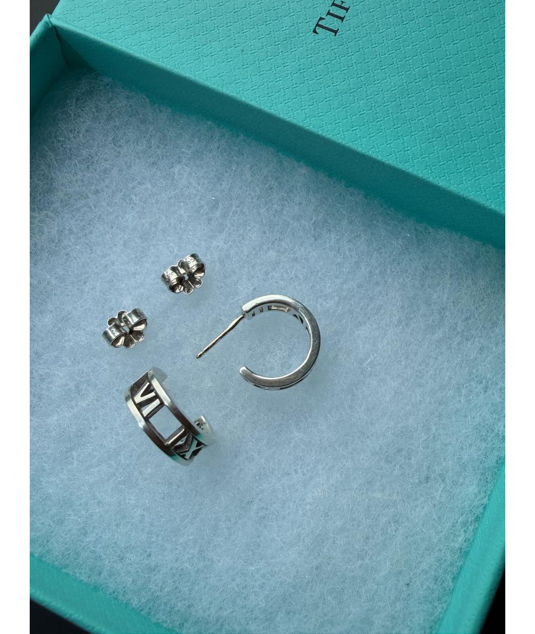 TIFFANY&CO Серебряные серебряные серьги, фото 3